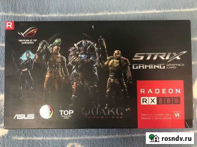 Видеокарта Asus ROG Stix RX-580 8GB Брянск - изображение 1