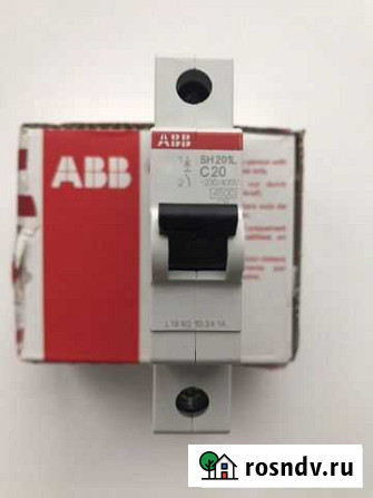 Автоматический выключатель ABB SH201L C20 Красногорск - изображение 1