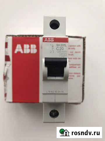 Автоматический выключатель ABB SH201L C20 Красногорск - изображение 1