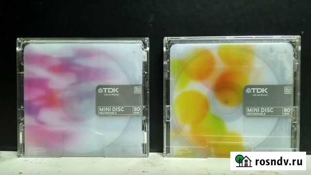 Мини диск MiniDisc MD 2шт Тольятти - изображение 1