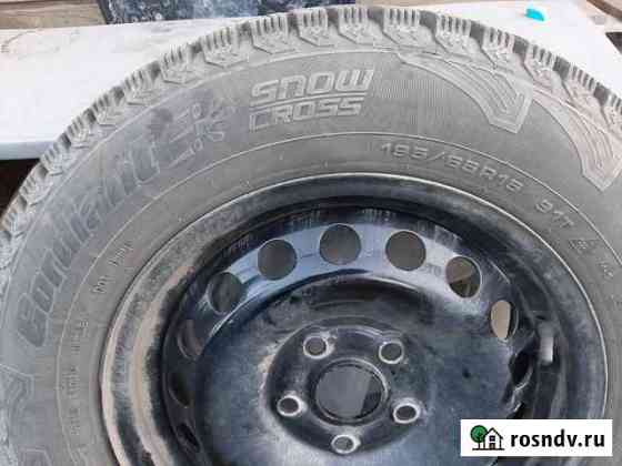 Продам зимние колеса Cordiant 195/65 R15 91T Челябинск