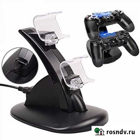 Зарядная док-станция для джойстиков PS4 Оренбург - изображение 1