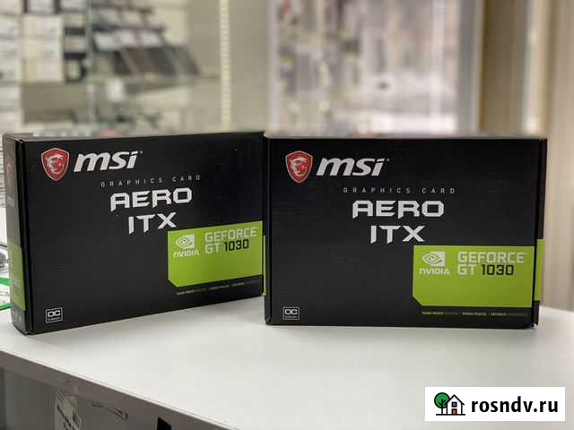 Новая Nvidia GeForce GTX 1030 2Gb DDR4 Кемерово - изображение 1