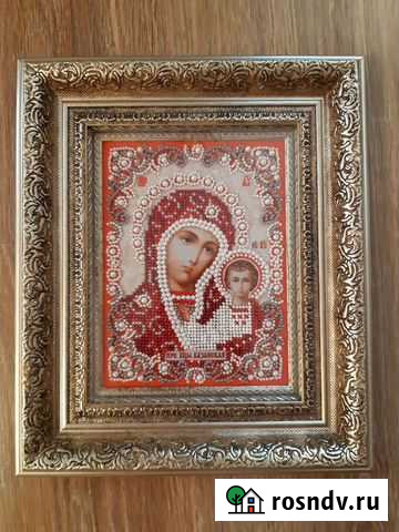 Икона бисером ручная работа Санкт-Петербург - изображение 1