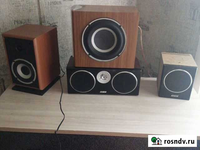 Акустические колонки бу Ангарск - изображение 1