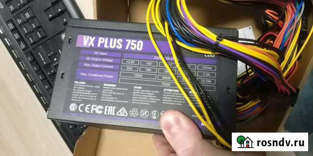Блок питания aerocool vx 750 w Ачинск - изображение 1