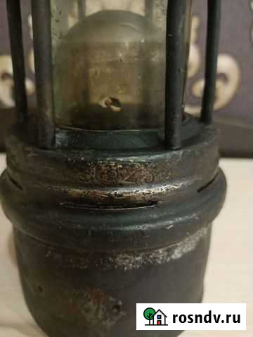 Лампа шахтёрская Франция 1823 Городец - изображение 1
