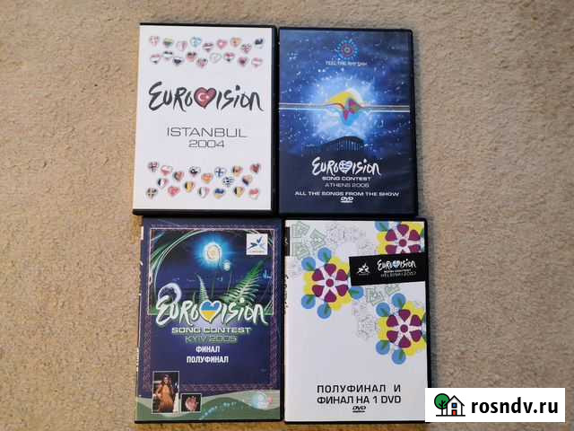 DVD-диски с Евровидение Череповец - изображение 1