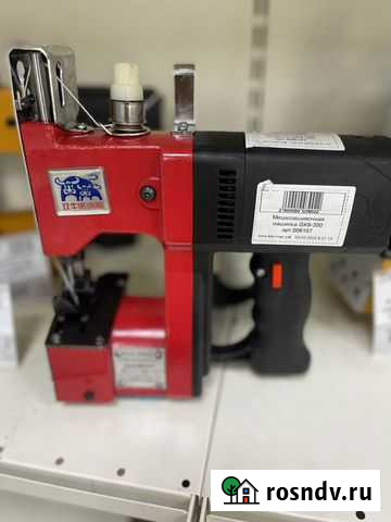Мешкозашивочная машина новая GK-9-350 красная Барнаул - изображение 1