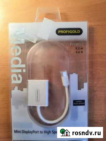 Переходник MinidisplayPort Hdmi ProfiGold Казань - изображение 1