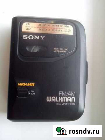 Кассетный плеер sony Walkman WM-FX113 Псков - изображение 1