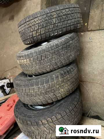 Продам комплект колёс Bridgestone blizak dm-v1 Петропавловск-Камчатский - изображение 1