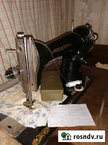 Швейная машинка Подольск на станине singer Рязань - изображение 1