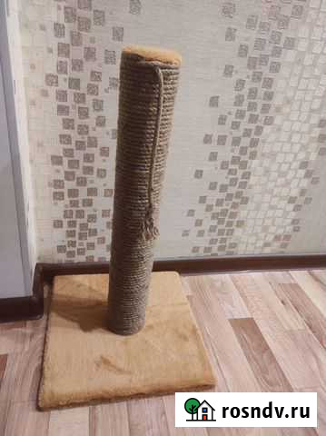 Когтеточка столбик 60 см в состоянии новой Балашиха - изображение 1