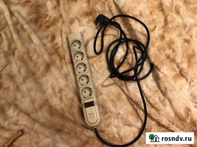 5 ячеек,удлинитель 3 м. Пилот Липецк - изображение 1