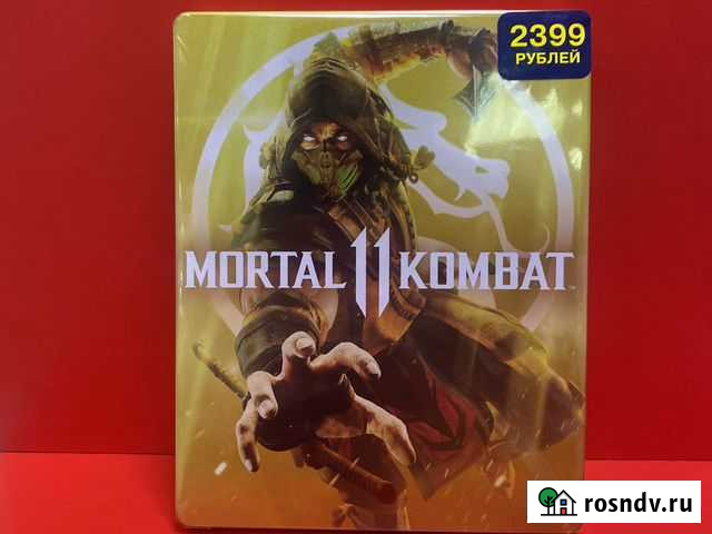 Mortal kombat 11 steelbook PS4(обмен/продажа) Благовещенск - изображение 1