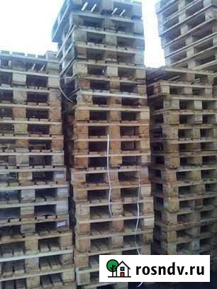 Поддоны деревянные б/у Смоленск - изображение 1