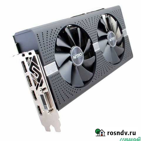 Видеокарта RX 570 8GB saphire nitro Железногорск - изображение 1
