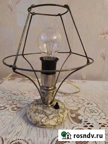 Лампа настольная СССР Дзержинск - изображение 1