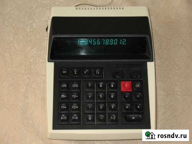 Настольный калькулятор Электроника мк-44 из СССР Новосибирск - изображение 1