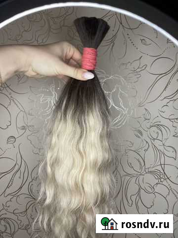 Волосы для наращивания 55 см Копейск - изображение 1