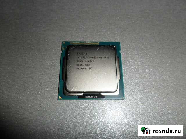 Intel Xeon E3-1220v2 (i5-3450) Socket 1155 Тольятти - изображение 1