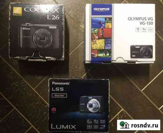 Фотоаппарат Olympus VG-150,Panasonic L Железнодорожный
