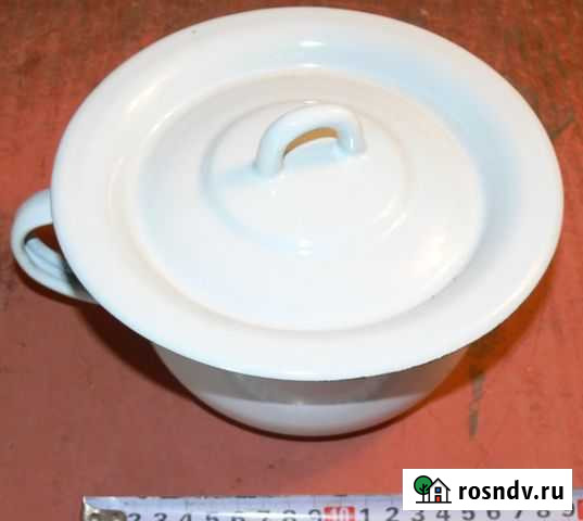 Горшок эмалированный с крышкой Томск - изображение 1