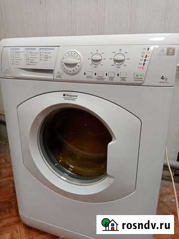 Стиральная машина бу Hotpoint Ariston Новосибирск - изображение 1