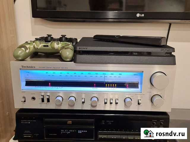 Стерео Ресивер Technics sa-303 Дубовое - изображение 1