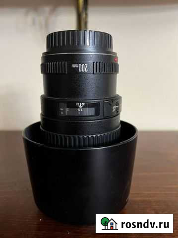 Объектив canon 200 1:2.8 L 2 Ultrasonic Москва - изображение 1