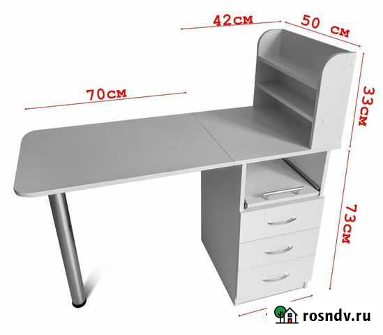 Маникюрный стол мс-120 Санкт-Петербург - изображение 1