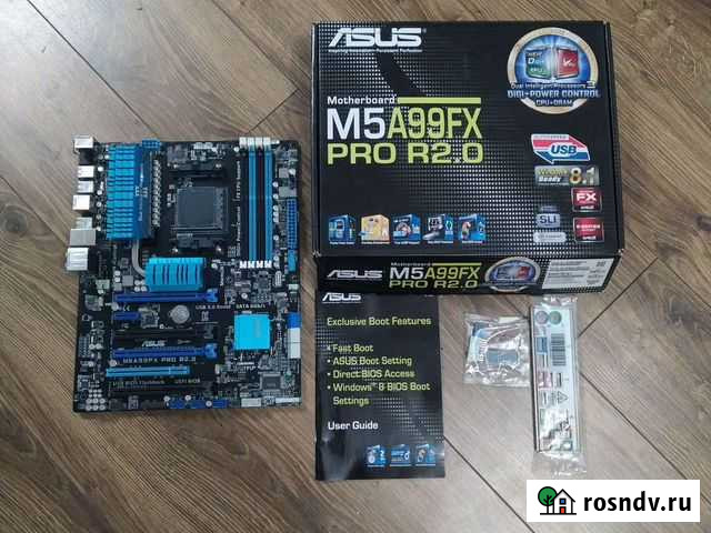 Материнская плата Asus M5A99FX PRO R2.0 сокет ам3+ Новороссийск - изображение 1