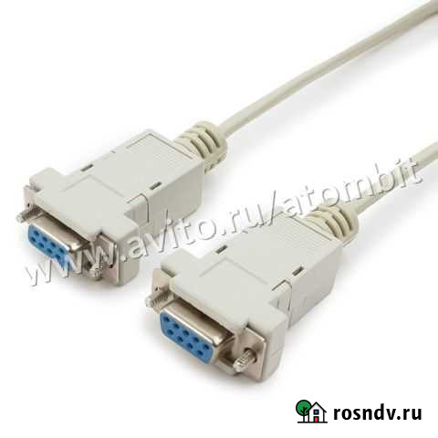 Кабель RS232 COM DB9 нуль-модемный 3 м Челябинск - изображение 1