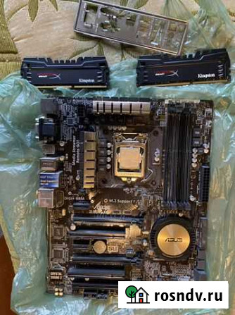 Процессор intel core i7 4790k+мать z97-a+оперативк Нижний Новгород - изображение 1