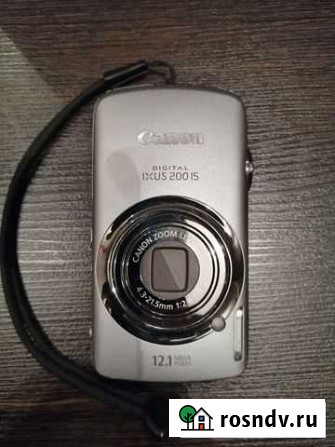 Компактный фотоаппарат Canon ixus 200 IS Москва - изображение 1