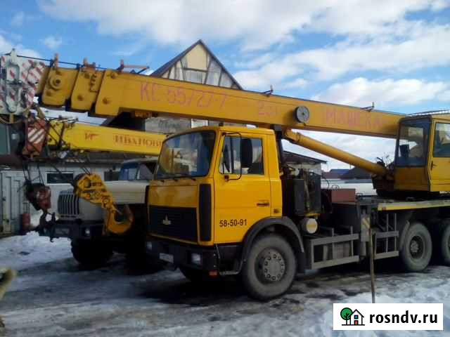 Услуги аренда 14-25-32 тонн, 14-37 метров Тюмень - изображение 1