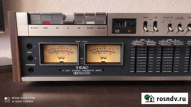 Teac A 450 ++++ стрелки ++ шикарный звук ++++ Сыктывкар - изображение 1