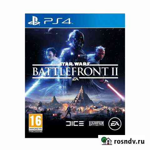 PS4 диск Star Wars Battlefront 2,новый,запечатан Калининград
