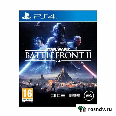 PS4 диск Star Wars Battlefront 2,новый,запечатан Калининград - изображение 1