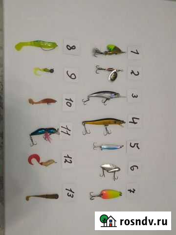 Воблеры, блёсны для рыбалки Старый Оскол - изображение 1