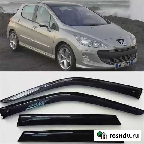 Продам дефлекторы окон Peugeot 308 Красноярск - изображение 1