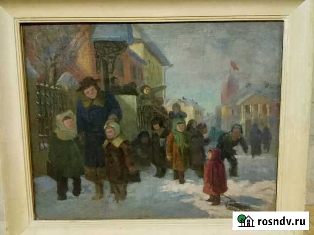 Картина Детство СССР холст, масло Воронеж - изображение 1