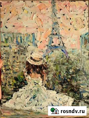 Картина маслом Париж Лениногорск - изображение 1