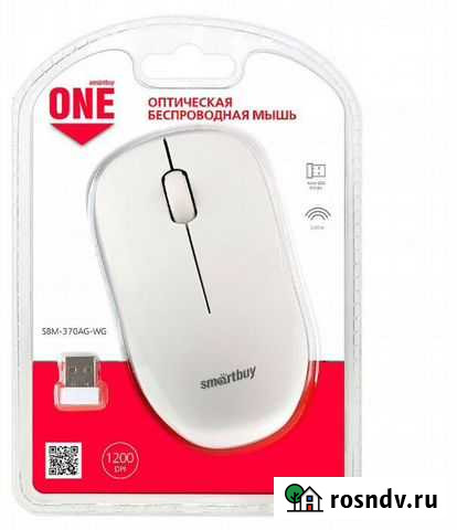Беспроводная мышь SmartBuy SBM-370AG USB Красноярск - изображение 1
