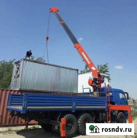 Услуги манипулятора 7 тонн Старый Оскол - изображение 1
