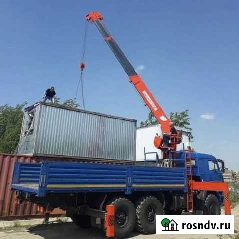 Услуги манипулятора 7 тонн Старый Оскол - изображение 1