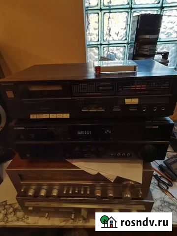 Дека кассетная Technics rs-d250 Выборг - изображение 1