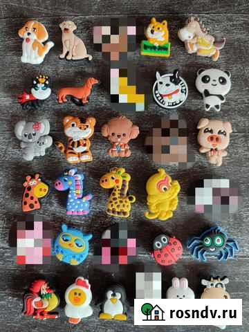 Джибитсы для crocs Супергерои, животные, еда Брянск - изображение 1