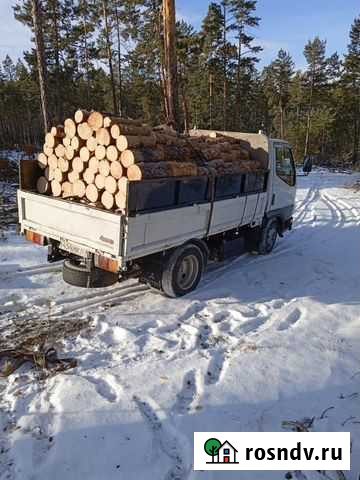 Дрова сырые сосна 6 рядов Улан-Удэ - изображение 1